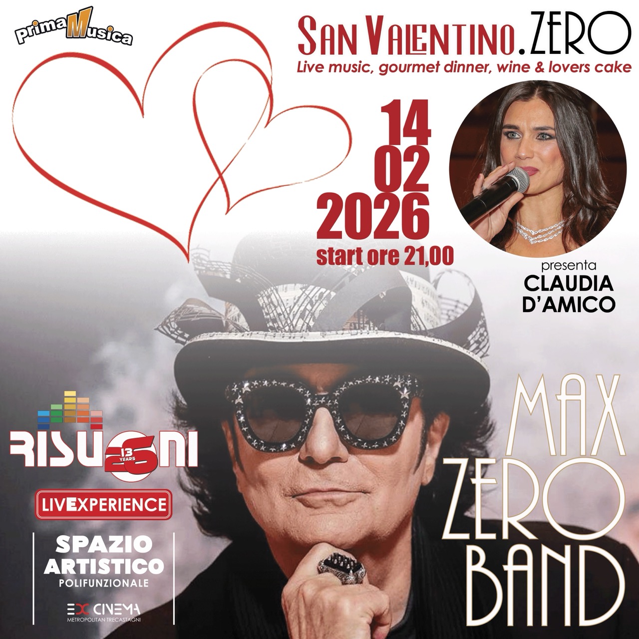 Risuoni Experience San Valentino ZERO 14 Febbraio 2026